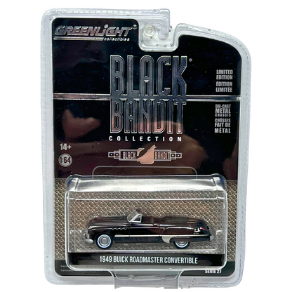 Greenlight Black Bandit Collection 1949 Buick Roadmaster 1:64 Diecast