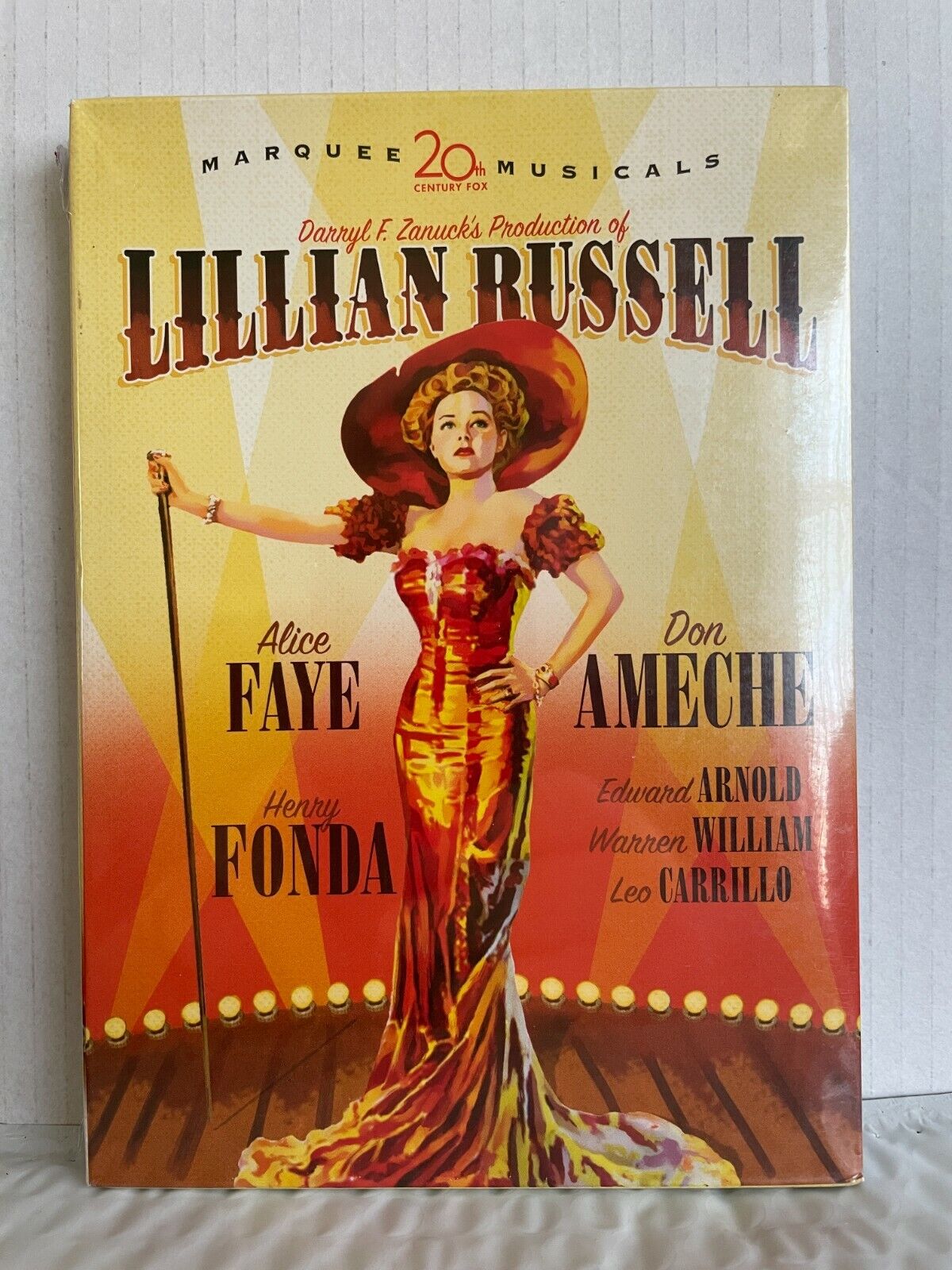 Lillian Russell (DVD, 2007) Alice Faye Don Ameche Biography Music Sealed!!!