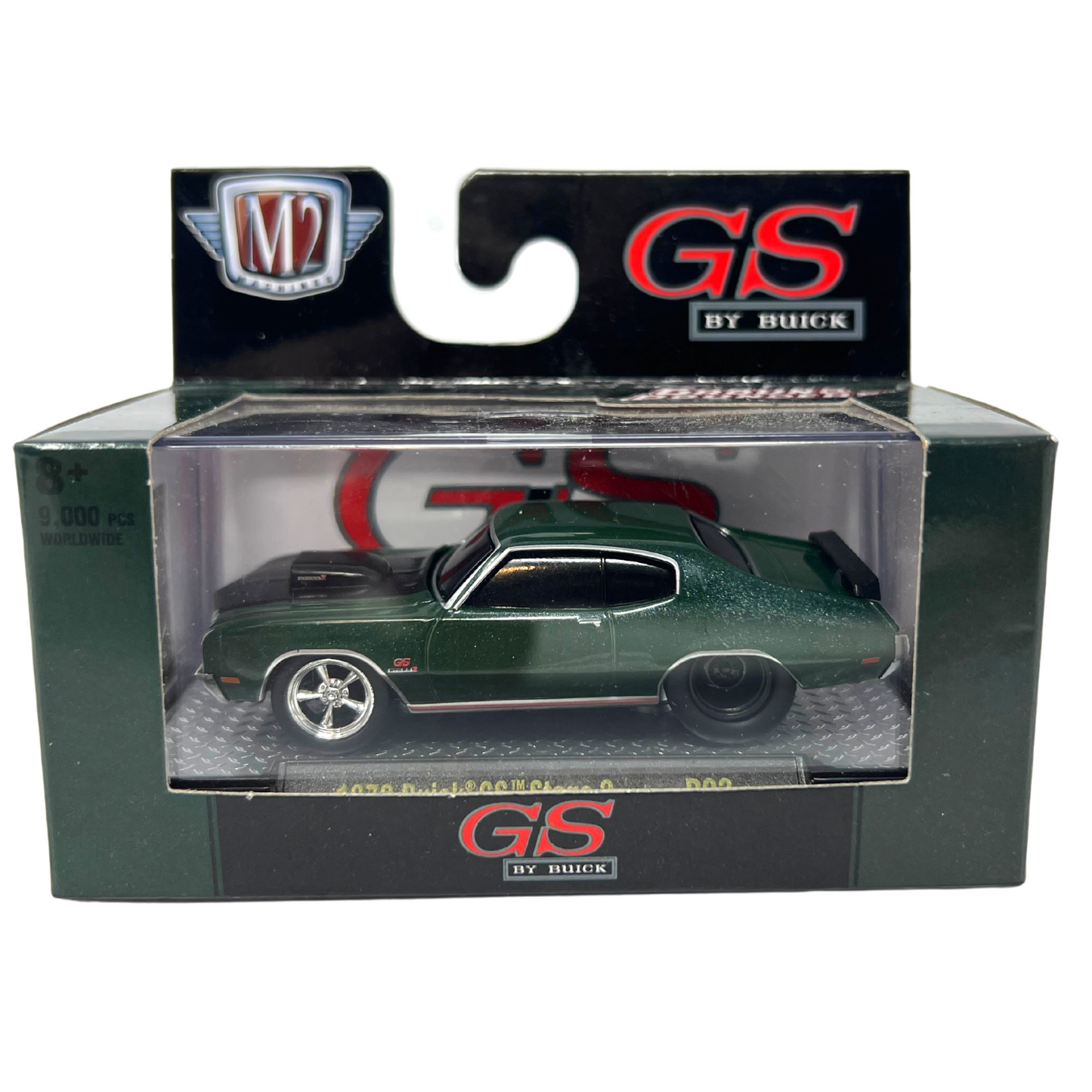 M2 Machines GS by Buick 1970 Buick GS Stage 2 R23 1:64 Diecast