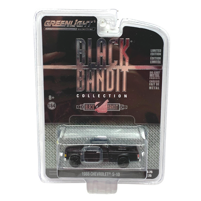Greenlight Black Bandit Collection 1988 Chevrolet S-10 1:64 Diecast
