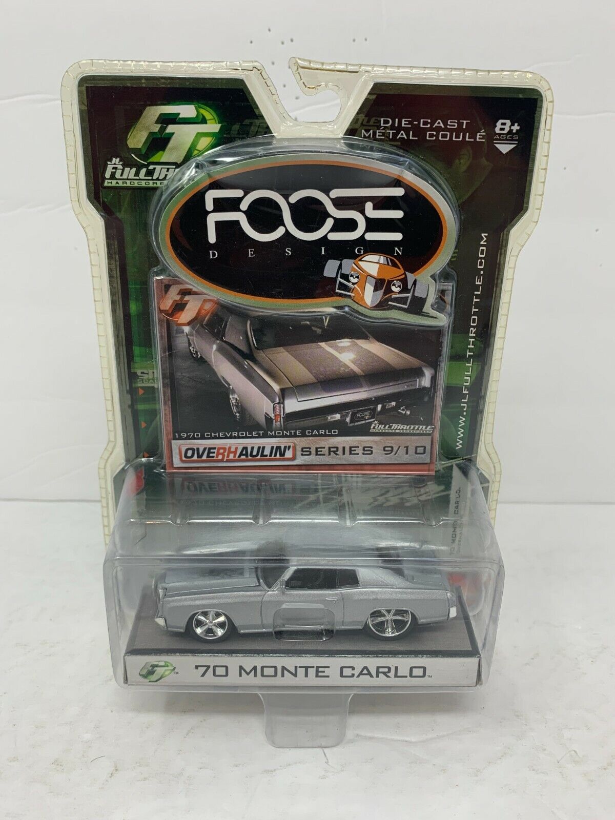 JL Full Throttle Foose Design Overhaulin' Series 1970 Monte Carlo 1:64 Diecast