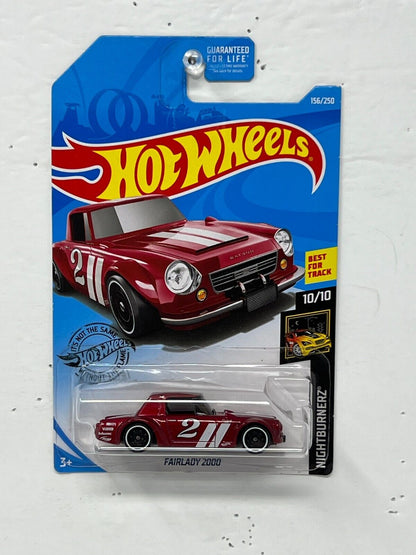 Hot Wheels Nightburnerz Fairlady 2000 JDM 1:64 Diecast Red