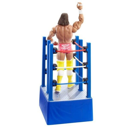 WWE Wrestlemania Celebration Macho Man Randy Savage Ring Cart Action Figure