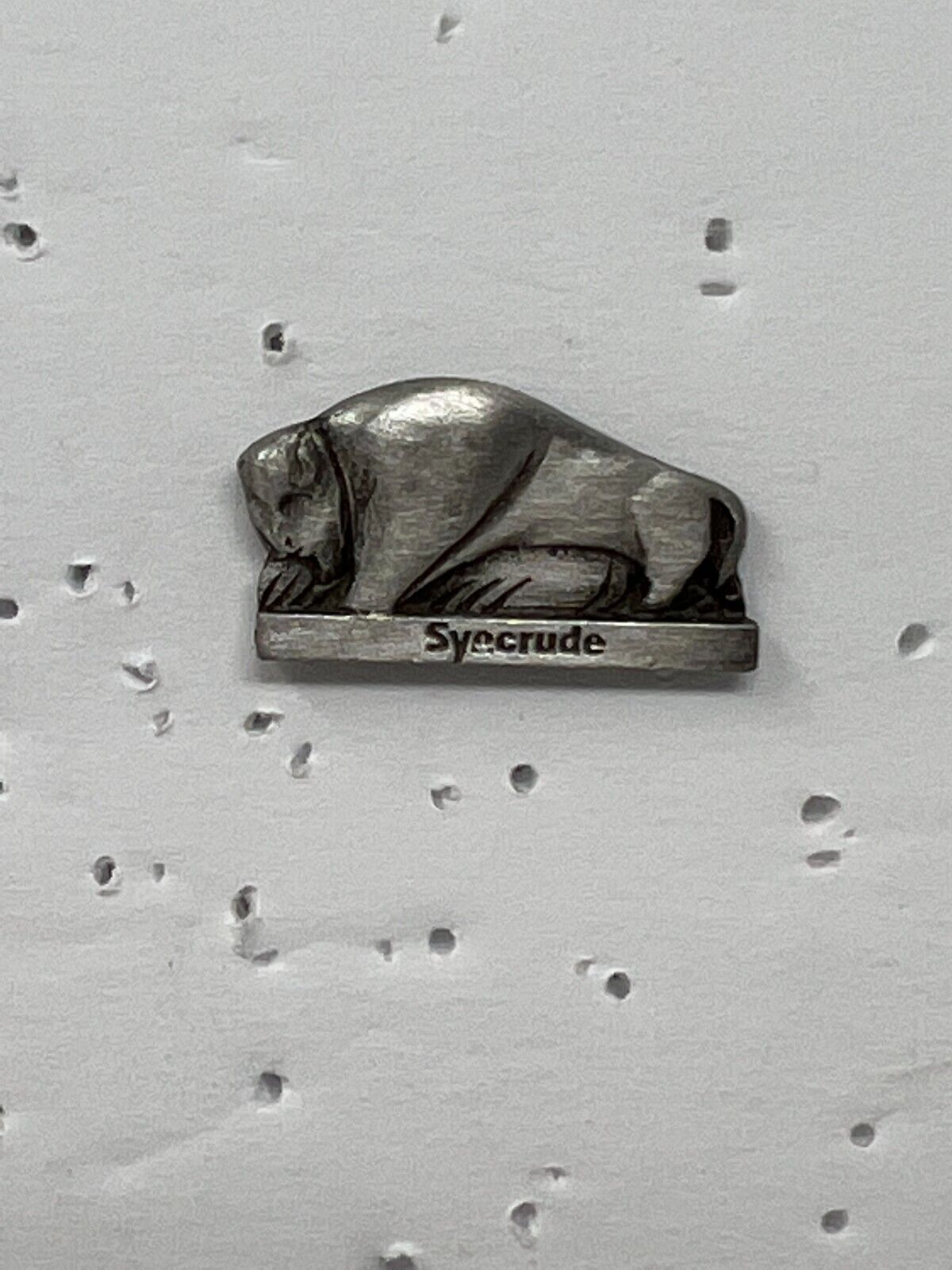 Syncrude Bison Animal Lapel Pin
