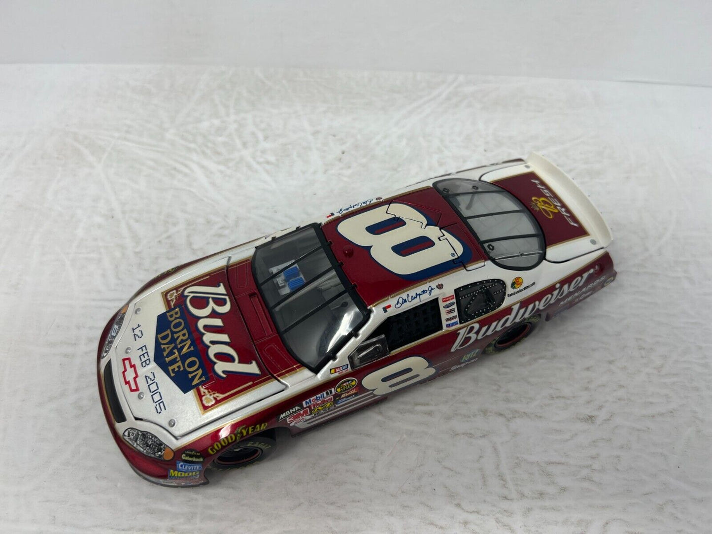 Action Nascar #8 Dale Earnhardt Jr Bud Born Date Feb. 12 GM Dealers 1:24 Diecast