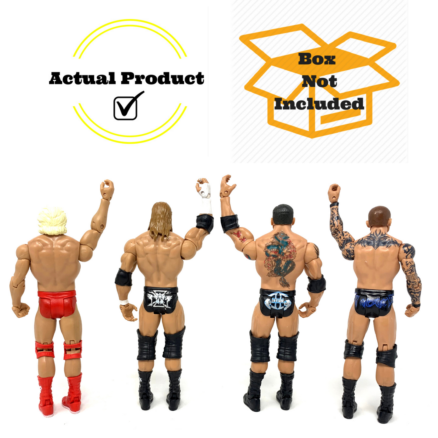 WWE Evolution Ric Flair, Triple H, Batista & Randy Orton Basic Action Figure