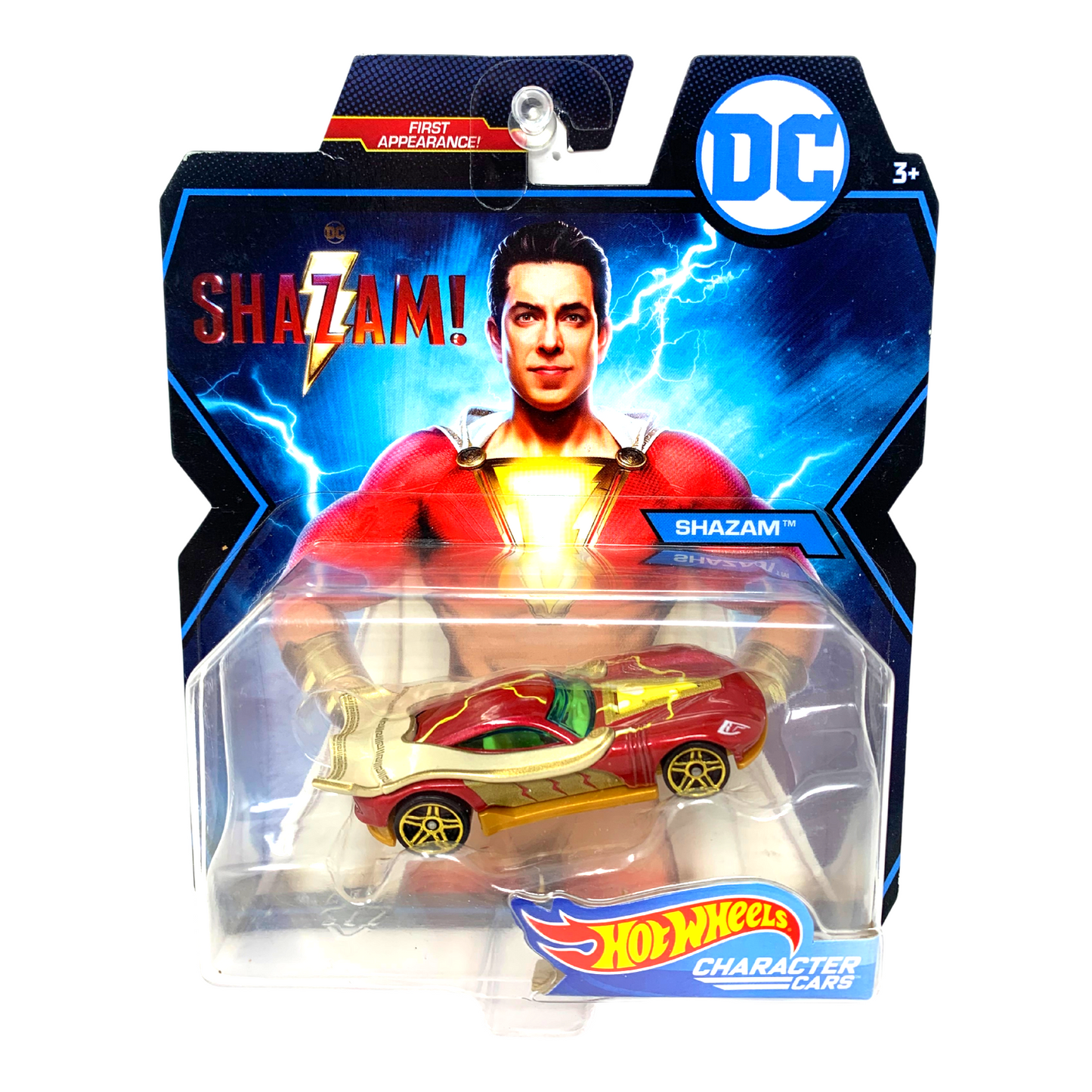 Hot Wheels DC Character Cars Shazam! Shazam 1:64 Diecast