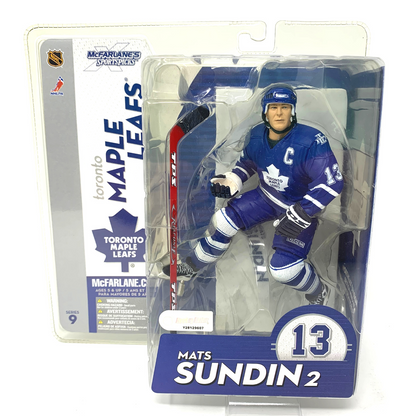 Mcfarlane NHL Mats Sundin Toronto Maple Leafs Chase Blue Jersey Series 9 Figure