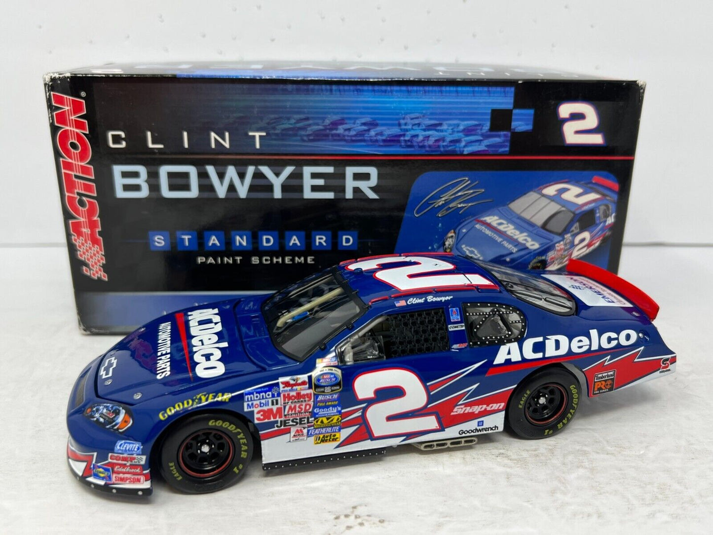 Action Nascar #2 Clint Bowyer ACDelco 2006 Chevy Monte Carlo 1:24 Diecast