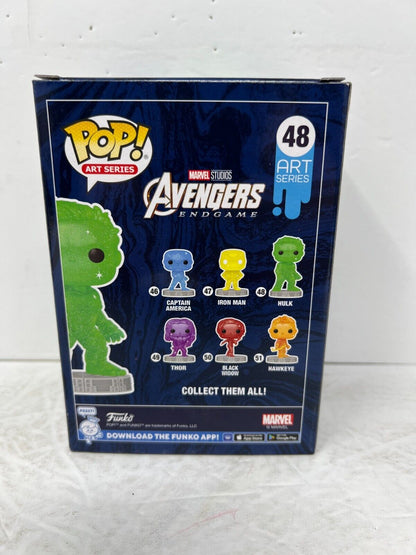 Funko Pop! Art Series Marvel The Infinity Saga #48 Hulk Art Series Bobble-head
