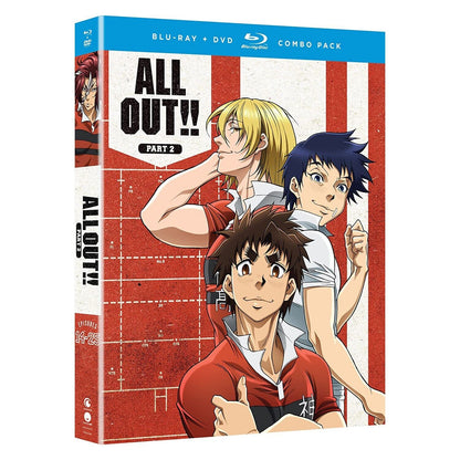 All Out Part 2 (Blu-ray + DVD) Episodes 14-25 Anime Boxset New and Sealed!!!