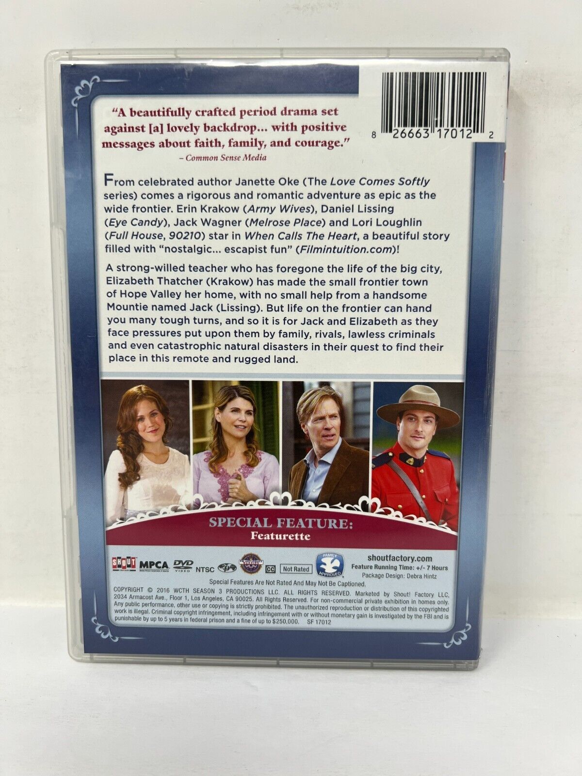 When Calls The Heart 5-Movie Collection - Year 3 (DVD, 2016) Good Condition!!!