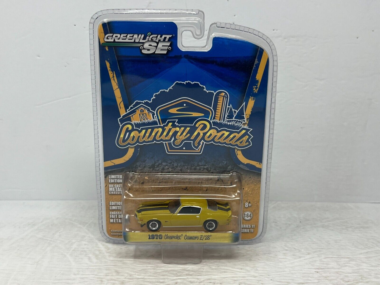 Greenlight Country Roads 1970 Chevrolet Camaro Z/28 1:64 Diecast