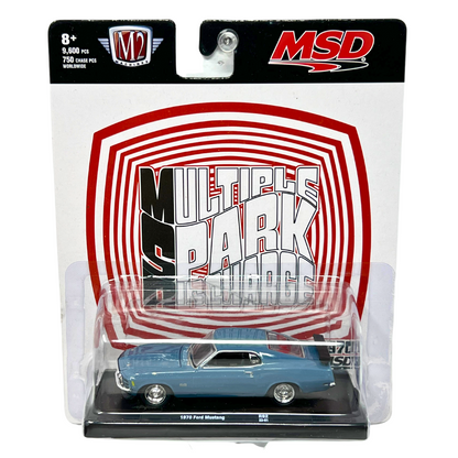 M2 Machines MSD Multiple Spark Discharge 1970 Ford Mustang 1:64 Diecast