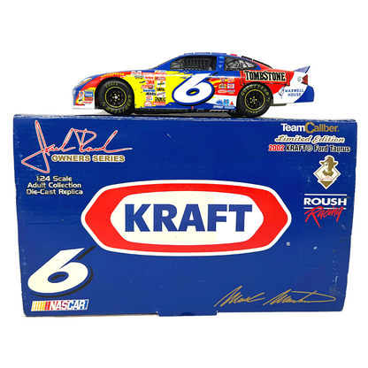 Team Caliber Owners Nascar #6 Mark Martin Kraft 2002 Ford Taurus 1:24 Diecast