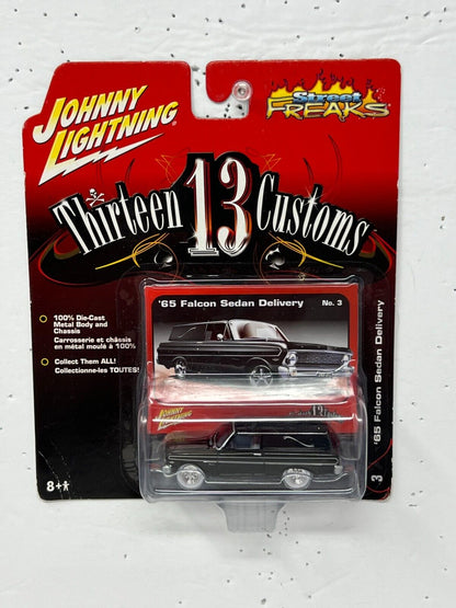 Johnny Lightning 1965 Falcon Sedan Delivery WHITE LIGHTNING 1:64 Diecast