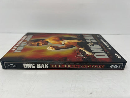 Ong-Bak: The Thai Warrior (DVD, 2005) Tony Jaa Steelbook Martial Arts Good Shape