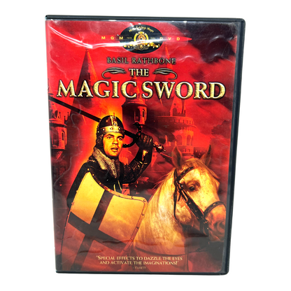 The Magic Sword (DVD, 2005) Fantasy Basil Rathbone Good Condition!!!