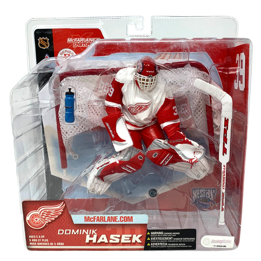 Mcfarlane NHL Dominik Hasek Detroit Red Wings Chase White Jersey Series 7 Figure