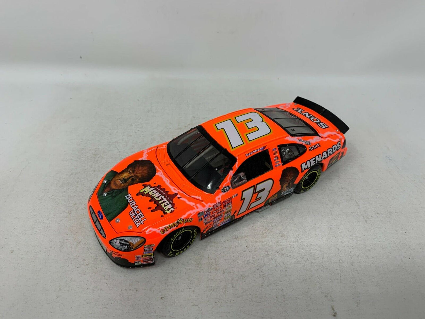 Action Nascar #13 Robby Gordon Menards Wolf Man Ford Taurus 1:24 Diecast