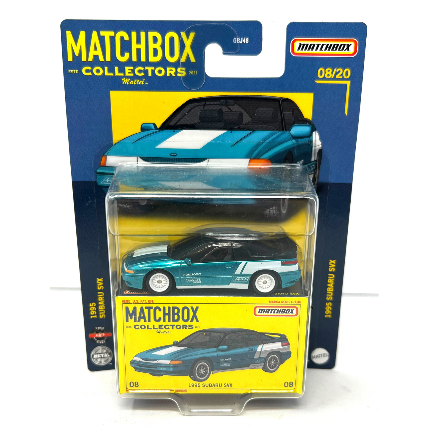 MatchboxCollectors 1995 Subaru SVX 1:64 Diecast