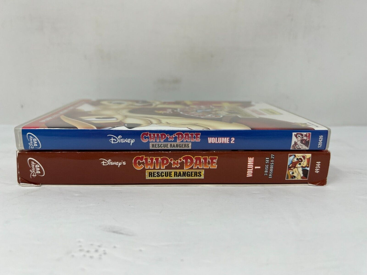 Disney Chip n Dale Rescue Rangers Vol 1 & 2 DVD TV Series Boxset Good Condition