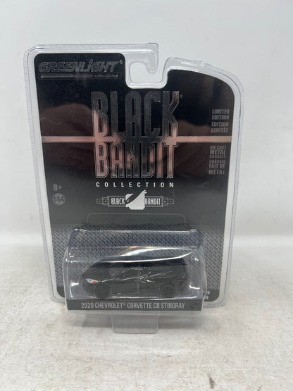 Greenlight Black Bandit Series 24 2020 Corvette C8 Stingray 1:64 Diecast