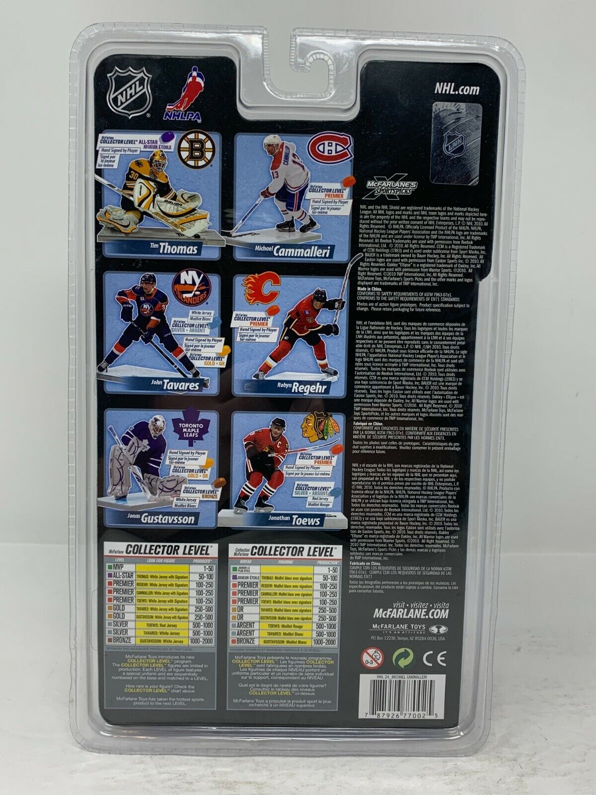 Mcfarlane NHL Mike Cammalleri Montreal Canadiens White Jersey Series 24 Figure