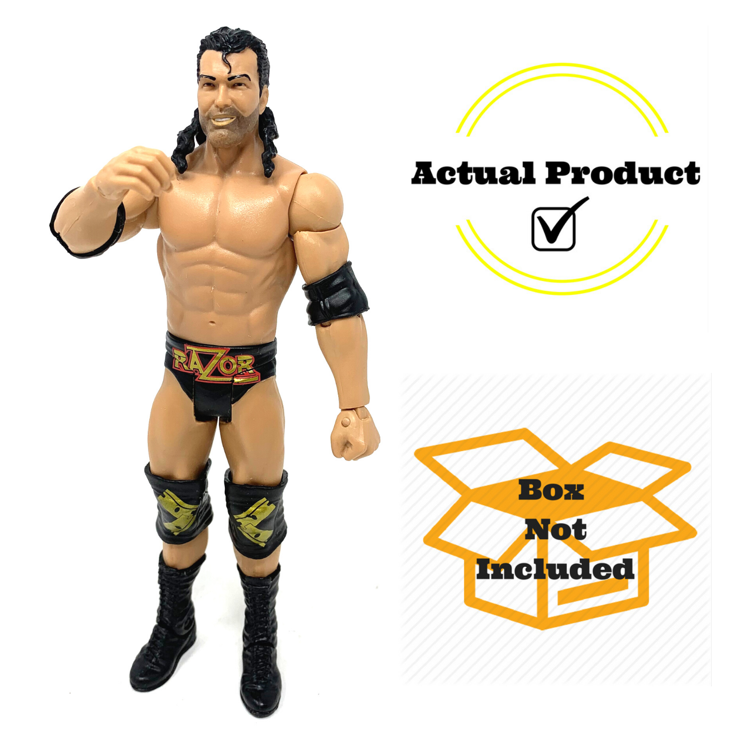 Wwf Figures Razor Ramon WWE Razor Ramon WrestleMania 32 Basic Wrestling Action Figure Mattel T ...