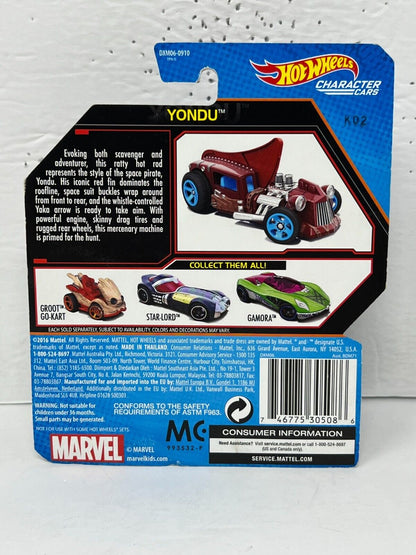 Hot Wheels Marvel Character Cars Guardians of the Galaxy Yondu 1:64 Diecast