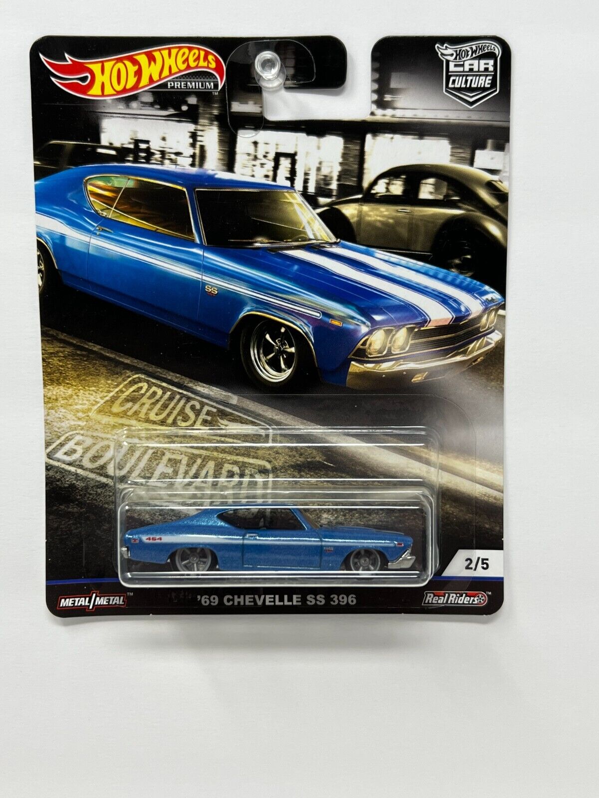 Hot Wheels Premium Cruise Boulevard Culture '69 Chevelle SS 396 1:64 Diecast