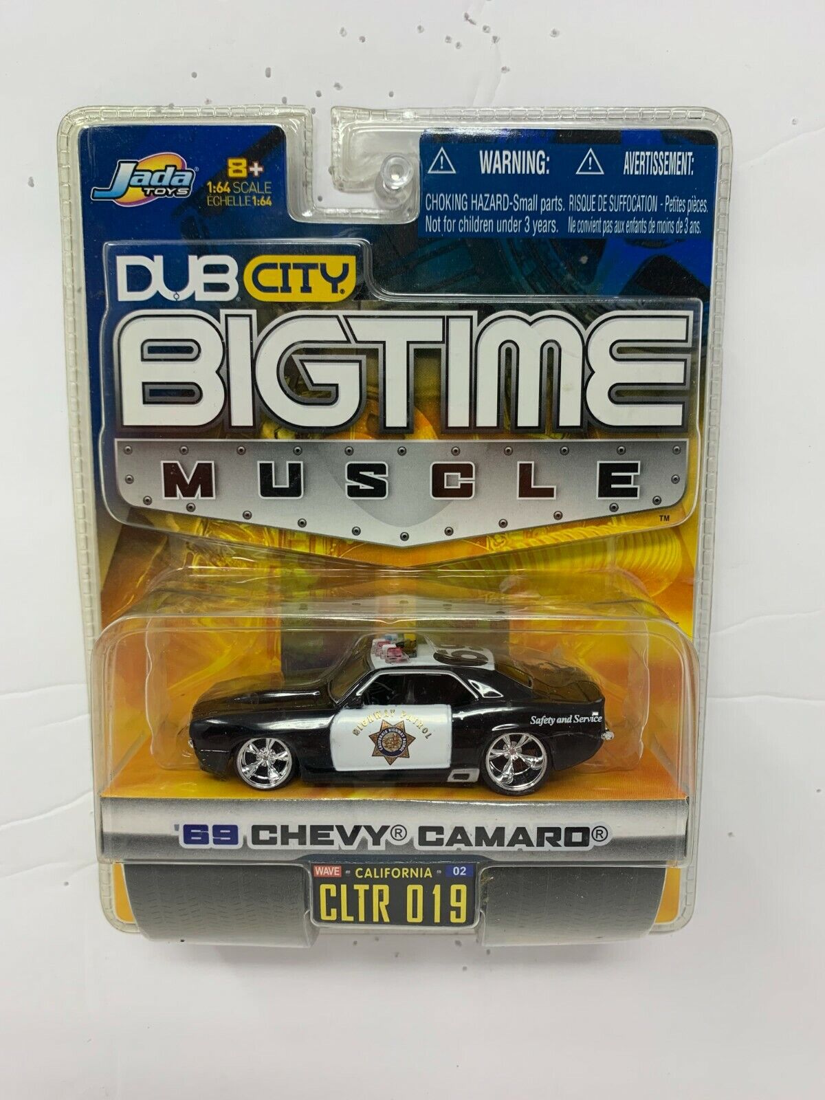 Jada Dub City Bigtime Muscle '69 Chevy Camaro 1:64 Diecast