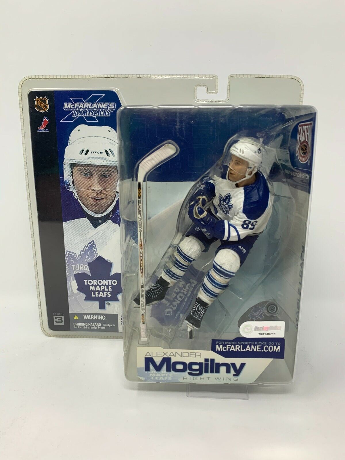 Mcfarlane NHL Alexander Mogilny Toronto Maple Leafs Series 3 Figure