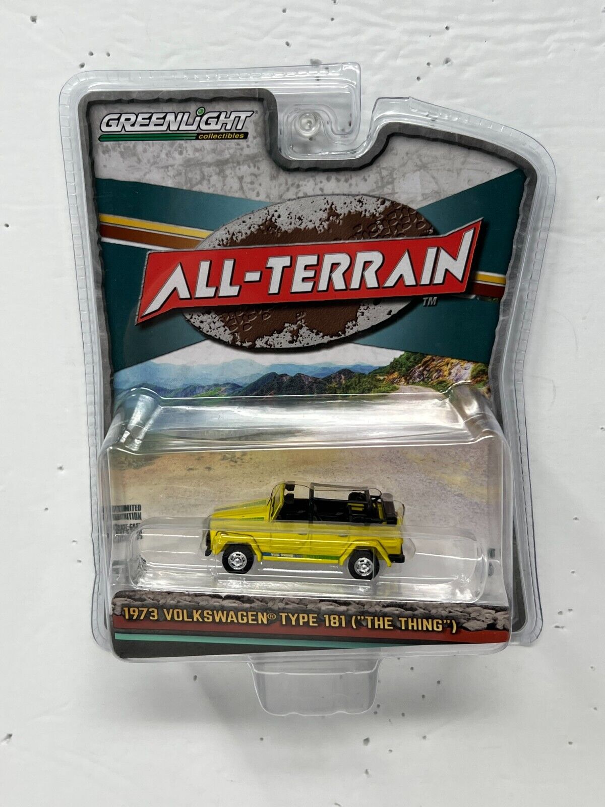 Greenlight All-Terrain 1973 Volkswagen Type 181 "The Thing" 1:64 Diecast