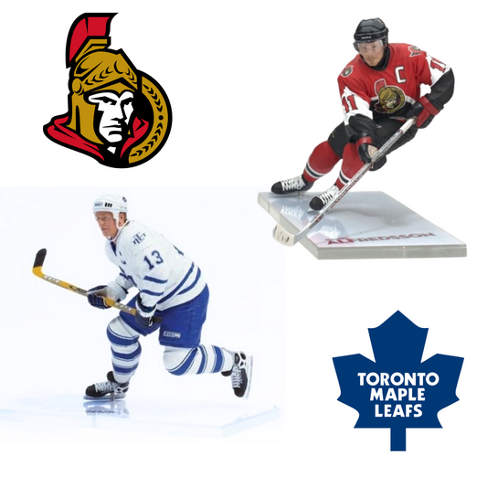 Mcfarlane NHL Daniel Alfredsson & Mats Sundin Exclusive Combo Pack Figure