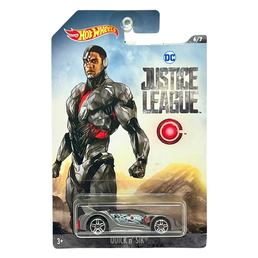 Hot Wheels DC Justice League Cyborg Quick n' Sik 1:64 Diecast