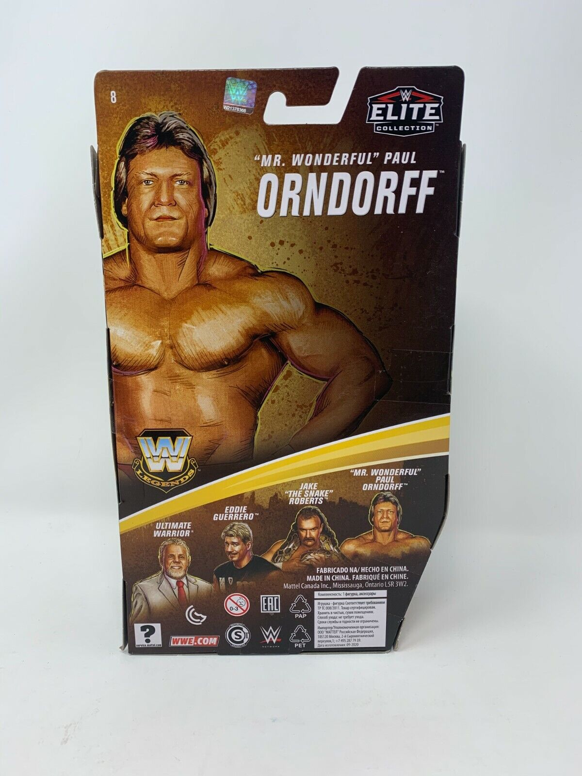 WWE Mr. Wonderful Paul Orndorff Elite Collection Legends Series 8 Action Figure