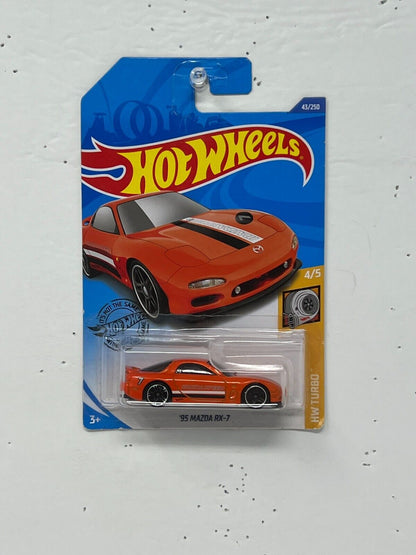 Hot Wheels HW Turbo 1995 Mazda RX-7 JDM 1:64 Diecast