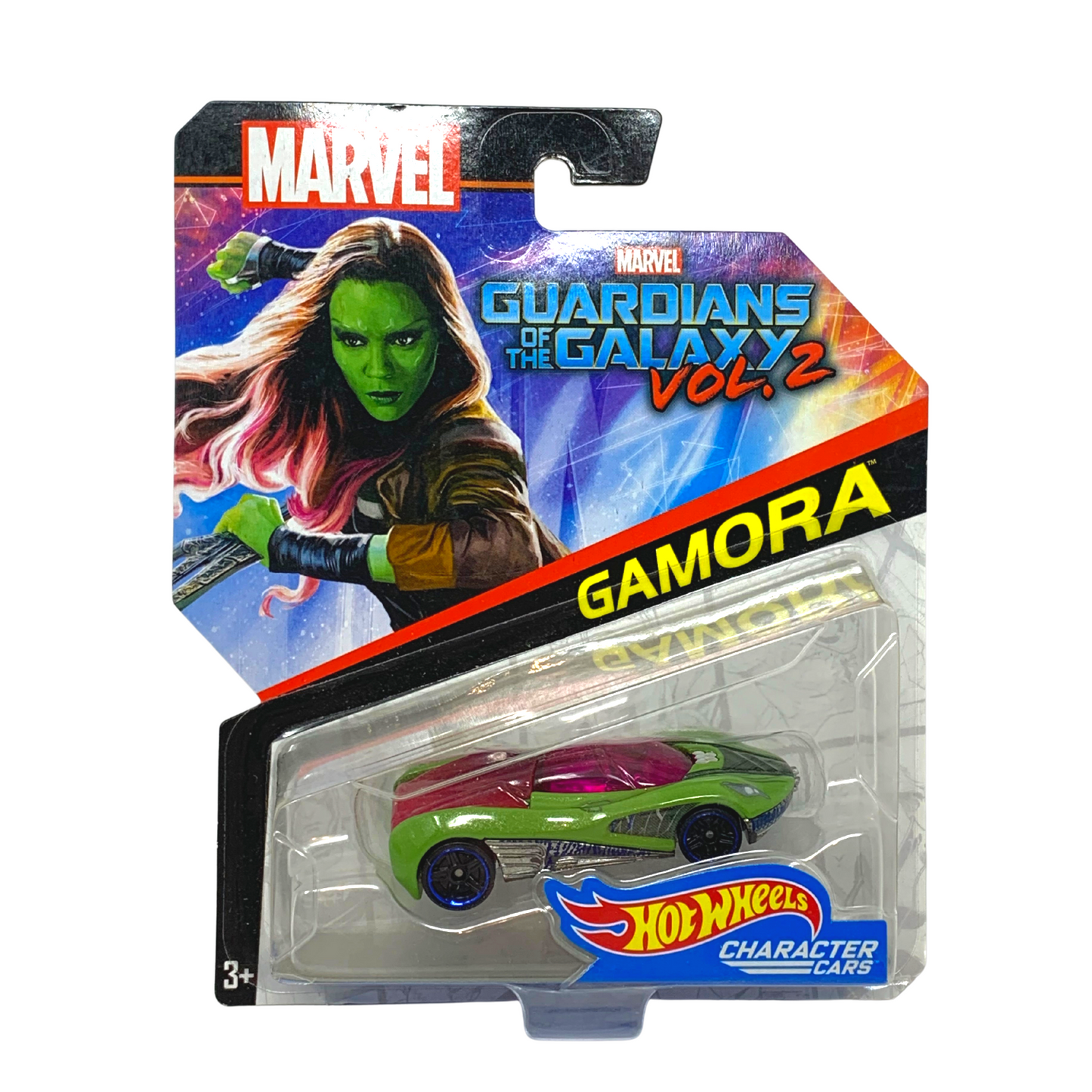 Hot Wheels Marvel Character Cars Guardians of the Galaxy Gamora 1:64 Diecast