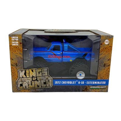 Greenlight Kings of Crunch 1972 Chevrolet K-10 - Exterminator 1:43 Diecast