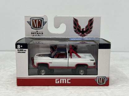 M2 Machines 1976 GMC Sierra Grande 15 4x4 WMTS16 1:64 Diecast