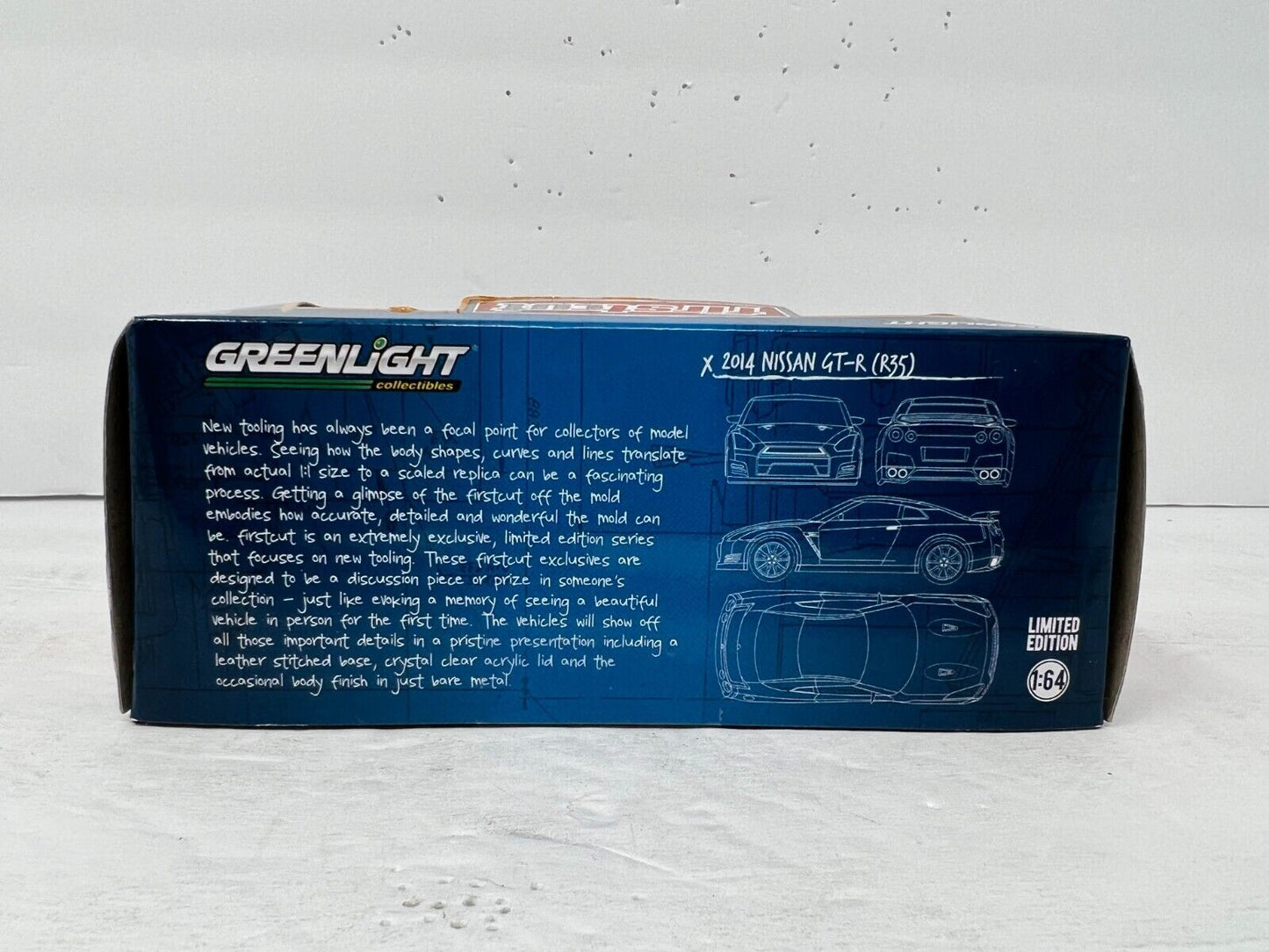 Greenlight First Cut 2014 Nissan GT-R (R35) 2pk 1:64 Diecast