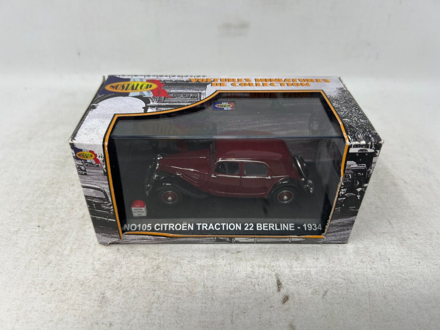 Nostalgie 1934 Citroen Traction 22 Berline 1:43 Diecast N0105