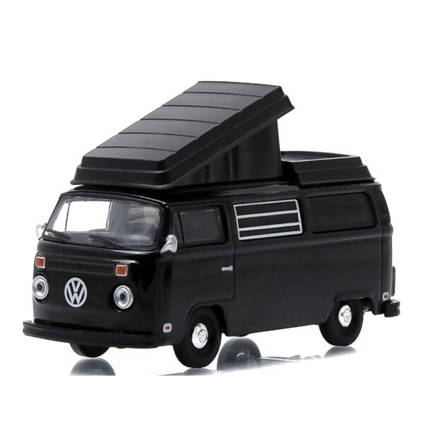 Greenlight Black Bandit Collection 1973 Volkswagen Type 2 Westfalia 1:64 Diecast