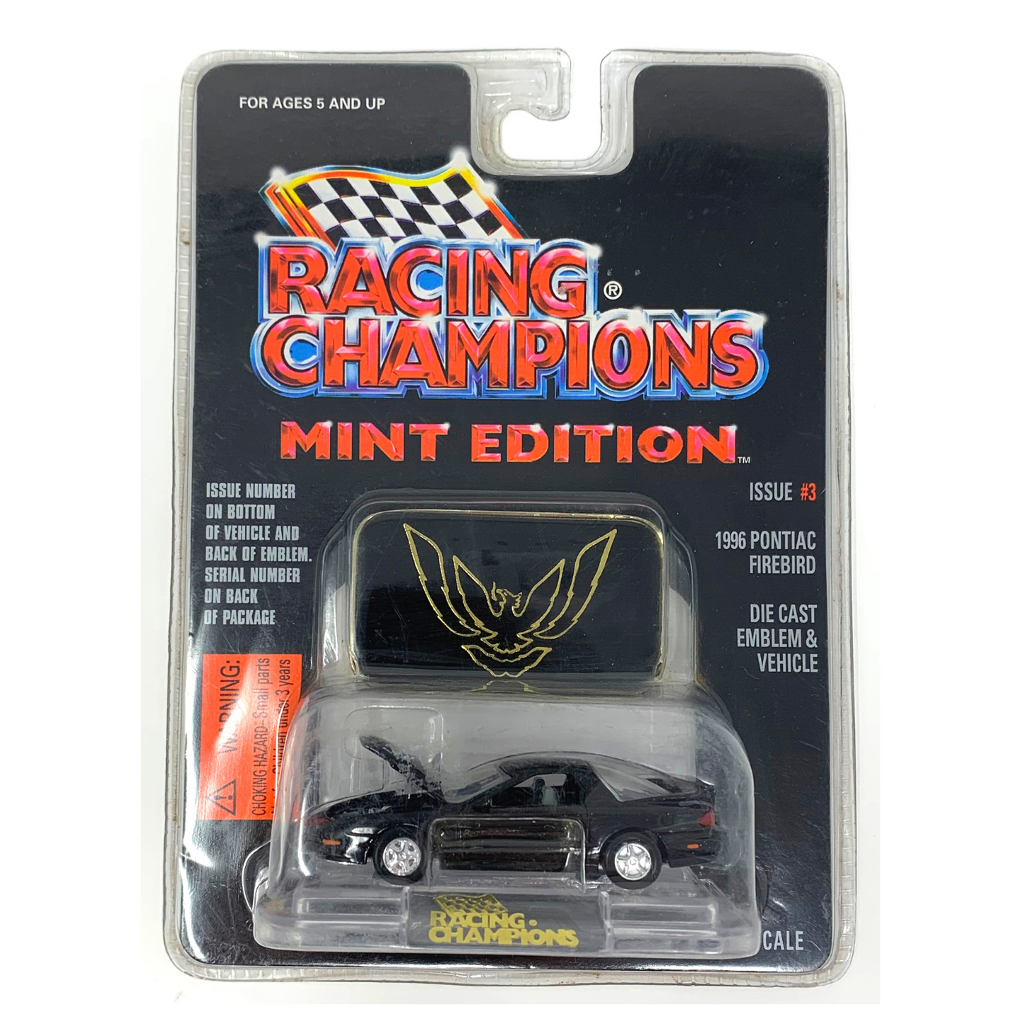 Racing Champions Mint Edition Issue #3 1996 Pontiac Firebird 1:64 Diecast
