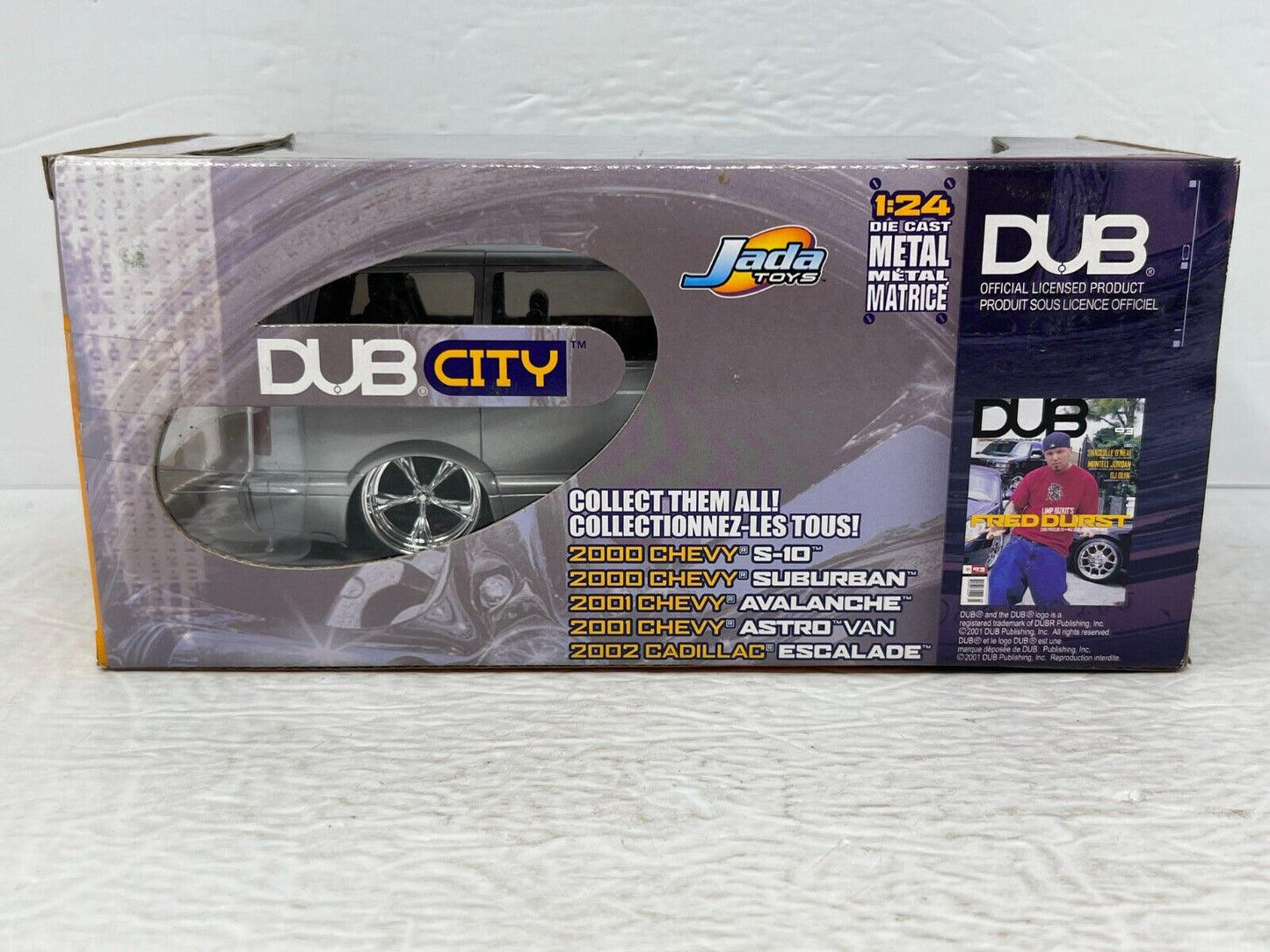 Jada Dub City 2001 Chevy Astro Van 124 Diecast