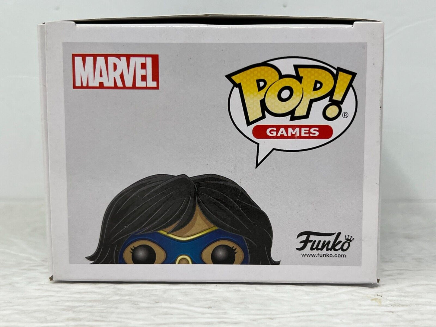 Funko Pop! Games Marvel Avengers Gamerverse #631 Kamala Khan Bobble-Head Vaulted