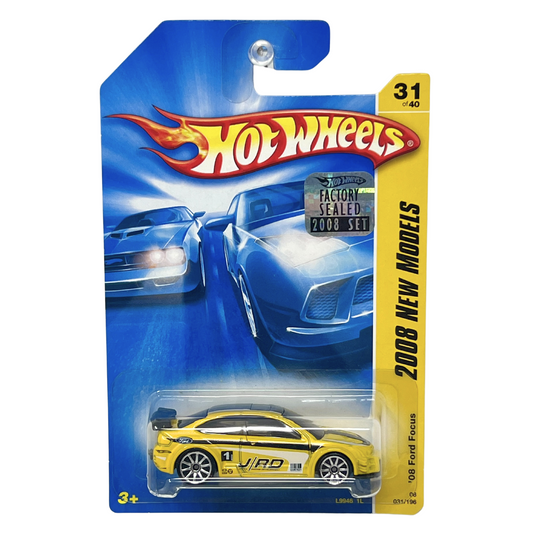 Hot Wheels 2008 New Models '08 Ford Focus 2008 Factory Sealed Set  1:64 Diecast