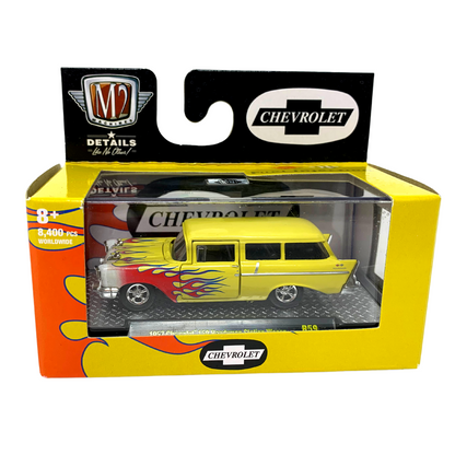 M2 Machines  1957 Chevrolet 150 Handyman Station Wagon R59 1:64 Diecast