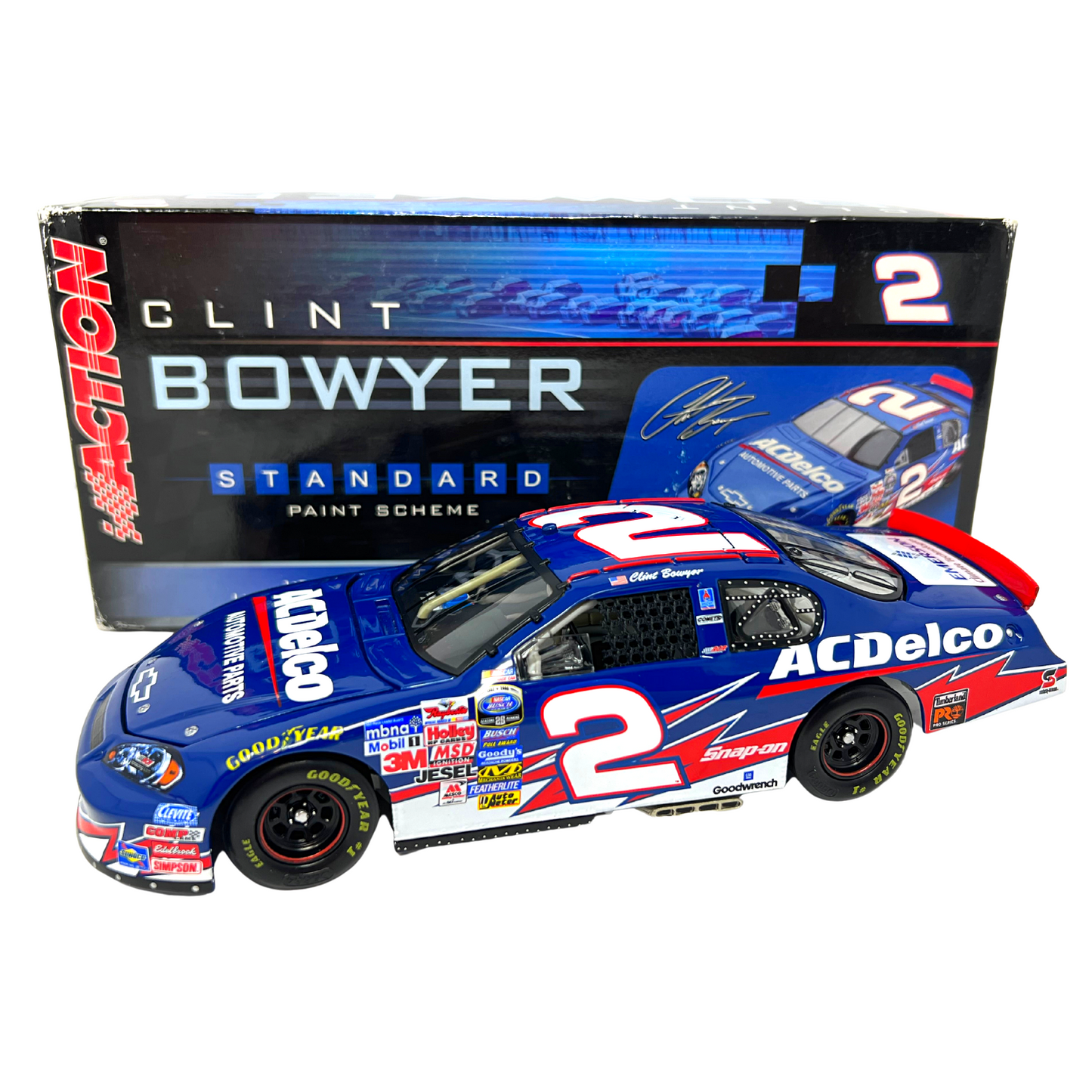 Action Nascar #2 Clint Bowyer ACDelco 2006 Chevy Monte Carlo 1:24 Diecast